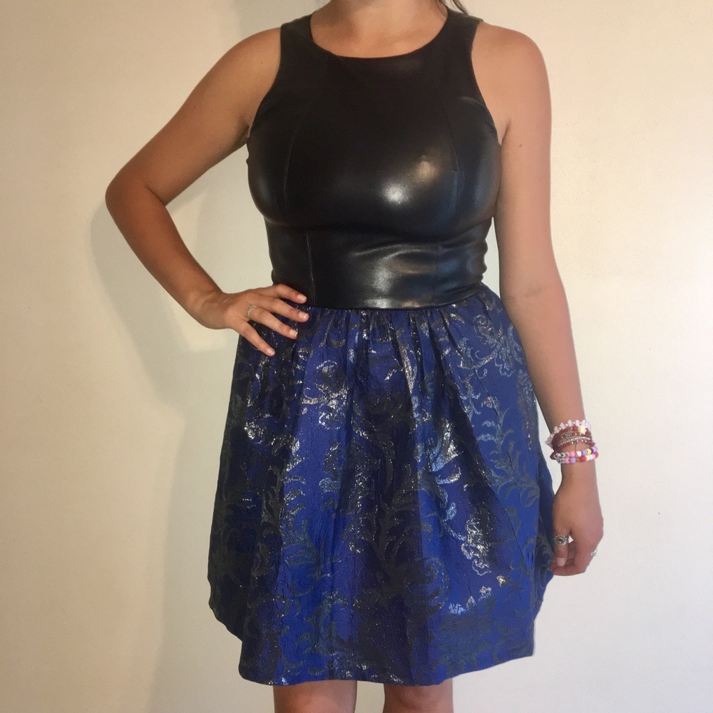 necessary objects black, navy and charcoal dress